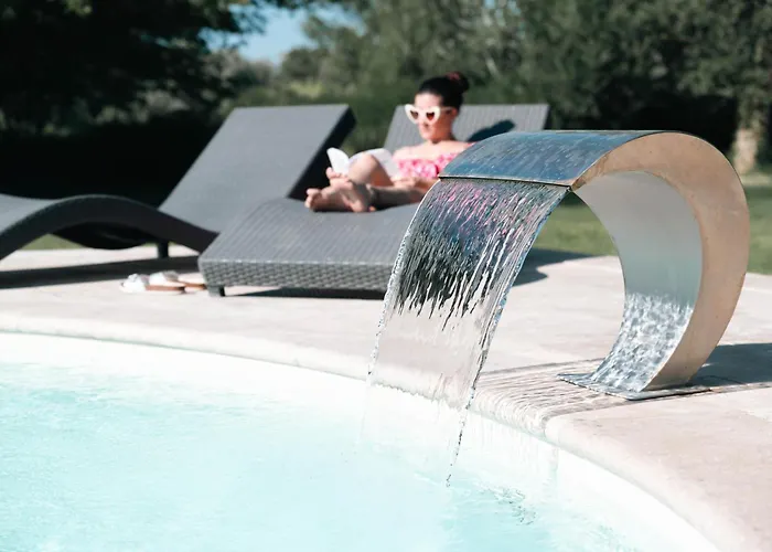 דירה Mas Du Versadou, Dans Un Espace Naturel Protege, Piscine Couverte Chauffee Toute L'annee, Et Salle De Jeux סן-ז'יל